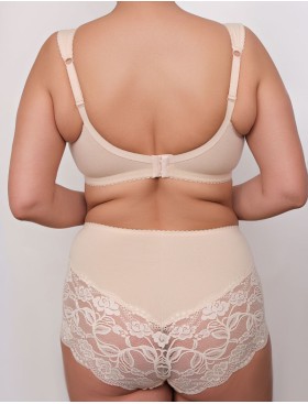 Хлопковый бюстгальтер без косточек Valmira 1101-1102 бежевый, Цвет: бежевый, Размеры: 100G, изображение 8