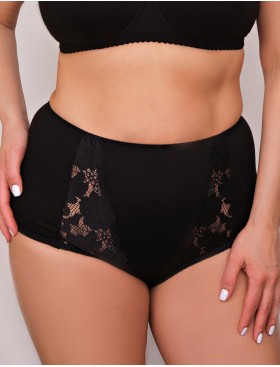 Трусы макси хлопковые Valmira 2918/B черный, Цвет: черный, Размеры: 7XL