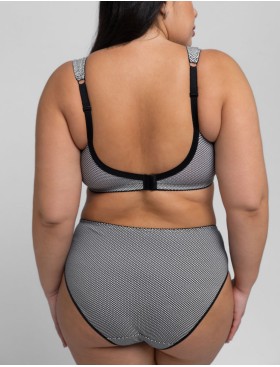 Хлопковый бюстгальтер Valmira 1101/G-1102/G гусиные лапки, Цвет: гусиные лапки, Размеры: 90D, изображение 8