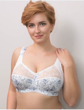 Усиленный хлопковый бюстгальтер Valmira 1104/G прованс, Цвет: прованс, Размеры: 100H, изображение 3