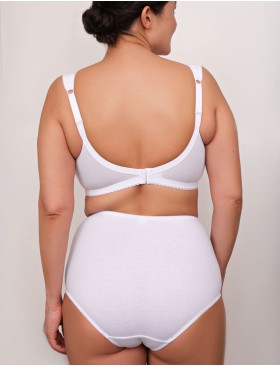 Усиленный хлопковый бюстгальтер Valmira 1104 белый, Цвет: белый, Размеры: 100H, изображение 9