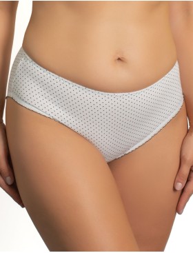 Трусы слипы хлопковые Valmira 2923/C белый в крапинку, Цвет: белый в крапинку, Размеры: S