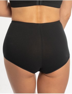 Трусы хлопковые высокие Valmira 2915 блеск луны, Цвет: блеск луны, Размеры: M, изображение 2