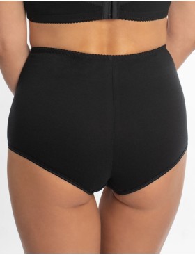 Трусы хлопковые высокие Valmira 2915 ночная азалия, Цвет: ночная азалия, Размеры: M, изображение 2