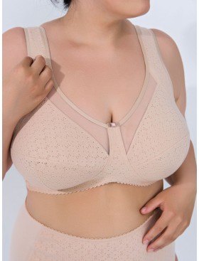 Бюстгальтер хлопковый с перфорацией Valmira 1145/A пион ажур, Цвет: пион ажур, Размеры: 100C, изображение 6