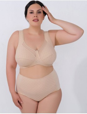 Бюстгальтер хлопковый с перфорацией Valmira 1145/A пион ажур, Цвет: пион ажур, Размеры: 100C, изображение 10