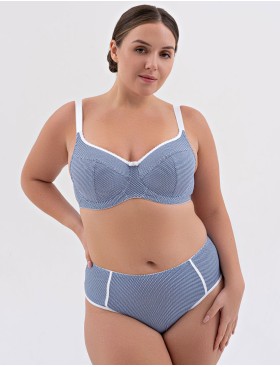 Бюстгальтер из хлопка Valmira 1203/G нежно-васильковый, Цвет: нежно-васильковый, Размеры: 85E, изображение 2