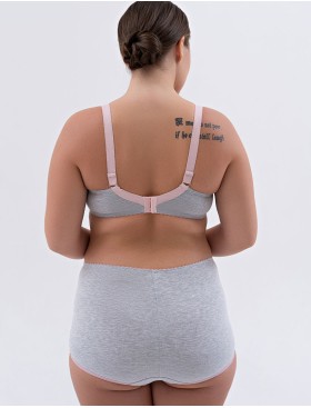 Натуральный бюстгальтер Valmira 1203/C серый меланж, Цвет: серый меланж, Размеры: 80F, изображение 8