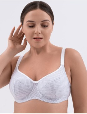 Бюстгальтер из хлопка Valmira 1203/G жемчужно-серый, Цвет: жемчужно-серый, Размеры: 80D, изображение 3