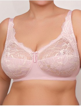 Бюстгальтер из хлопка без косточек Valmira 1206/C лотос, Цвет: лотос, Размеры: 90D