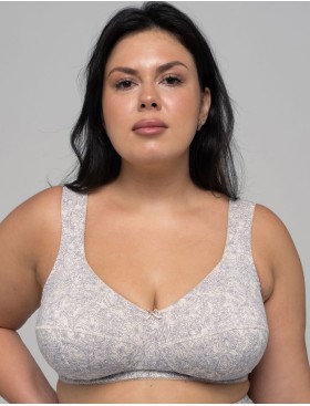 Бюстгальтер с широкими бретелями Valmira 1121/G синий меланж, Цвет: синий меланж, Размеры: 115D, изображение 3