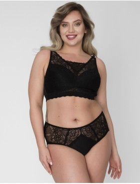 Бюстгальтер-топ мягкий Akcent A-78 M черный, Цвет: черный, Размеры: 90D, изображение 3