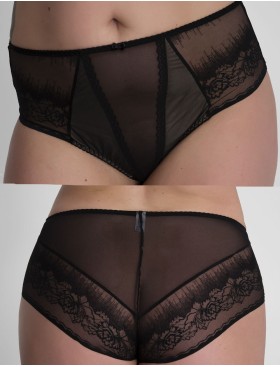 Трусы слипы Akcent SIZE PLUS 015, Цвет: черный, Размеры: L, изображение 3