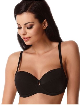 Бюстгальтер балконет Alles ELENA II U черный, Цвет: черный, Размеры: 75G, изображение 2