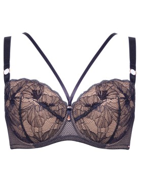 Бюстгальтер с поролоном Alles VOLARE U/W темно-синий, Цвет: темно-синий, Размеры: 70D, изображение 9