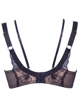 Бюстгальтер с поролоном Alles VOLARE U/W темно-синий, Цвет: темно-синий, Размеры: 70D, изображение 10