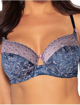 Бюстгальтер мягкий Ava CIAO BELLA 1886/1 M, Цвет: темно-синий, Размеры: 70I