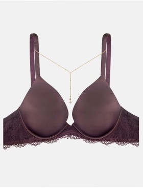 Бюстгальтер с гладкой чашкой Esotiq IDALIS 40999 шоколадный, Цвет: шоколадный, Размеры: 80C, изображение 8