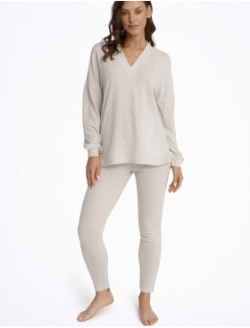 Трикотажный комплект Esotiq MOVE 41131 бежевый, Цвет: бежевый, Размеры: XL