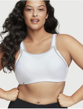 Спортивный бюстгальтер для фитнеса Glamorise GI9167 белый, Цвет: белый, Размеры: 90B, изображение 4