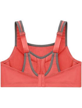 Спортивный бюстгальтер для фитнеса Glamorise GI9167 коралл, Цвет: коралл, Размеры: 100B, изображение 7