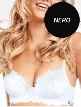 Кружевной бюстгальтер балконет Infiore PIZZO 5001 nero, Цвет: nero (черный), Размеры: 80B