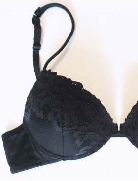 Кружевной бюстгальтер пуш-ап Infiore PIZZO 5000 nero, Цвет: nero (черный), Размеры: 80B, изображение 2