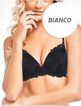 Бюстгальтер пуш-ап без косточек Infiore PIZZO 5011 bianco, Цвет: bianco (белый), Размеры: 70B
