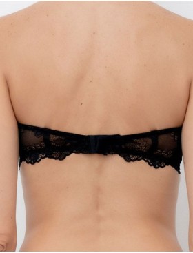 Бюстгальтер анжелика пуш-ап Lormar DELUXE nero, Цвет: nero (черный), Размеры: 80B, изображение 2