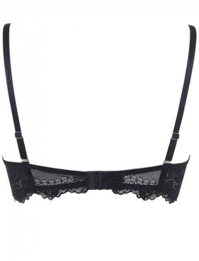 Бюстгальтер анжелика пуш-ап Lormar DELUXE nero, Цвет: nero (черный), Размеры: 80B, изображение 6