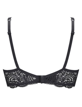 Бюстгальтер балконет Lormar FRIZZANTE PLUNGE nero, Цвет: nero (черный), Размеры: 75D, изображение 6