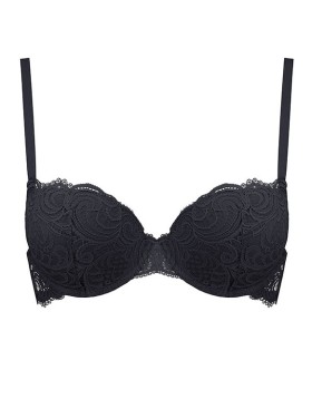 Бюстгальтер пуш-ап Lormar FRIZZANTE PUSH nero, Цвет: nero (черный), Размеры: 65B, изображение 4