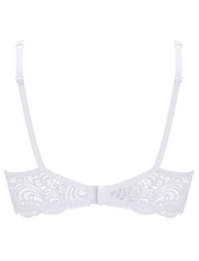 Бюстгальтер с глубоким вырезом Lormar FRIZZANTE V-BRA bianco, Цвет: bianco (белый), Размеры: 75B, изображение 3