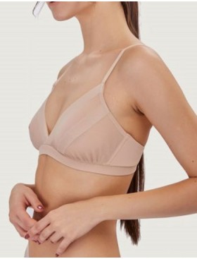 Треугольный бюстгальтер без косточек Lormar INVISIBILE EXTRA nudo, Цвет: nudo (телесный), Размеры: 75B