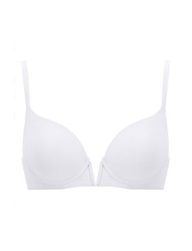 Бюстгальтер с глубоким вырезом Lormar NATURALE V-BRA bianco, Цвет: bianco (белый), Размеры: 85C, изображение 2