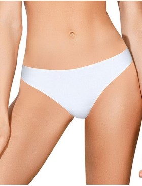 Гладкие трусики стринги Lormar PERIZOMA EXTRA nudo, Цвет: bianco (белый), Размеры: S