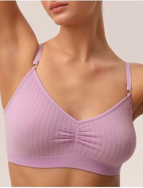 Топ на тонких бретелях MY BR641 liliac, Цвет: сиреневый, Размеры: S