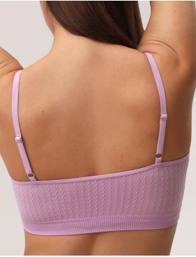 Топ на тонких бретелях MY BR641 liliac, Цвет: сиреневый, Размеры: S, изображение 2