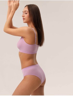 Трусы слипы из микрофибры MY SL716 liliac, Цвет: сиреневый, Размеры: S, изображение 3