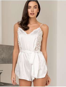 Шелковый комбидресс Mia-Amore MARJORY 3964 белый, Цвет: белый, Размеры: S, изображение 3