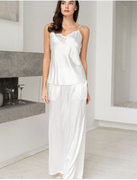 Костюм тройка из натурального шелка Mia-Amore MARJORY 3966 белый, Цвет: белый, Размеры: M, изображение 2