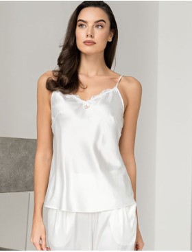 Костюм тройка из натурального шелка Mia-Amore MARJORY 3966 белый, Цвет: белый, Размеры: M, изображение 4