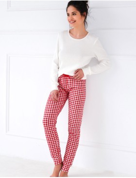 Хлопковая пижама Sensis PERFECT, Цвет: белый, Размеры: L, изображение 2