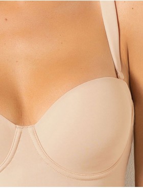 Корректирующее боди Sielei EVERYBODY 1852 cipria, Цвет: cipria (телесный), Размеры: 90B, изображение 3