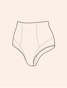 Высокие трусы утяжка Sielei EVERYBODY 1863 nero, Цвет: nero (черный), Размеры: 3XL, изображение 7