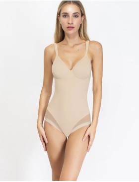 Боди cпейсер на каркасах Sielei EVERYBODY 1866 cipria, Цвет: cipria (телесный), Размеры: 75C, изображение 5