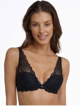 Бюстгальтер бралетт пуш-ап Esotiq IDEALLY 40870 черный, Цвет: черный, Размеры: 80C, изображение 3