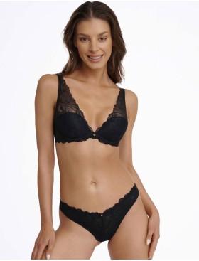 Бюстгальтер бралетт пуш-ап Esotiq IDEALLY 40870 черный, Цвет: черный, Размеры: 80C, изображение 6