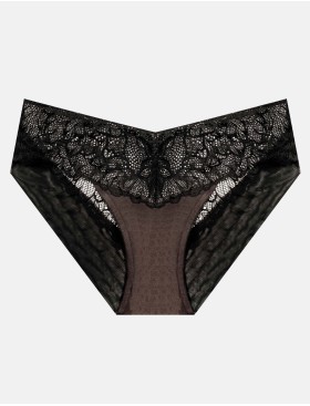 Трусики слипы Esotiq IVETTE 40893 черный+бежевый, Цвет: черный+бежевый, Размеры: S, изображение 5