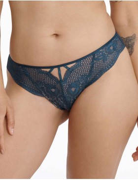 Трусы бразилиана Esotiq IDENTITY 41010 морская волна, Цвет: морская волна, Размеры: S